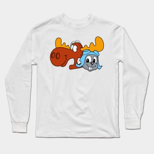 Rocky and Bullwinkle Long Sleeve T-Shirt